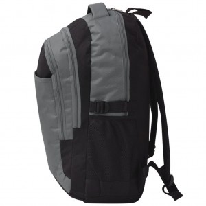 Mochila de colegio 40 L negra y gris H