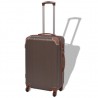 Juego de maletas rígidas 4 unidades café 3