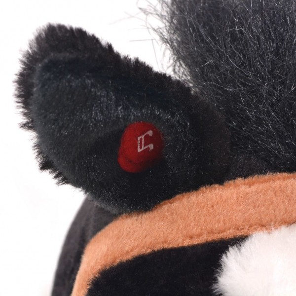 Cavalo de peluche de montar preto M 3