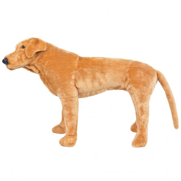 Cão labrador em peluche castanho claro XXL M 2