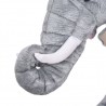 Elefante de montar em peluche cinzento XXL 3