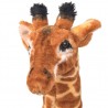 Brinquedo de montar girafa peluche castanho e amarelo XXL 3