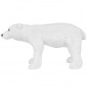 Brinquedo de montar urso polar peluche branco XXL 2