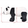 Brinquedo de montar panda peluche preto e branco XXL 4