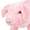 Cerdito de peluche de pie rosa XXL 3