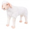 Oveja de peluche de pie blanca XXL 1
