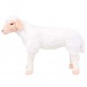 Brinquedo de montar ovelha peluche branco XXL 2
