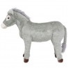 Burro de peluche de pie gris XXL 2