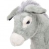 Burro de peluche de pie gris XXL 3