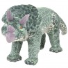 Brinquedo de montar dinossauro triceratops peluche verde XXL 1