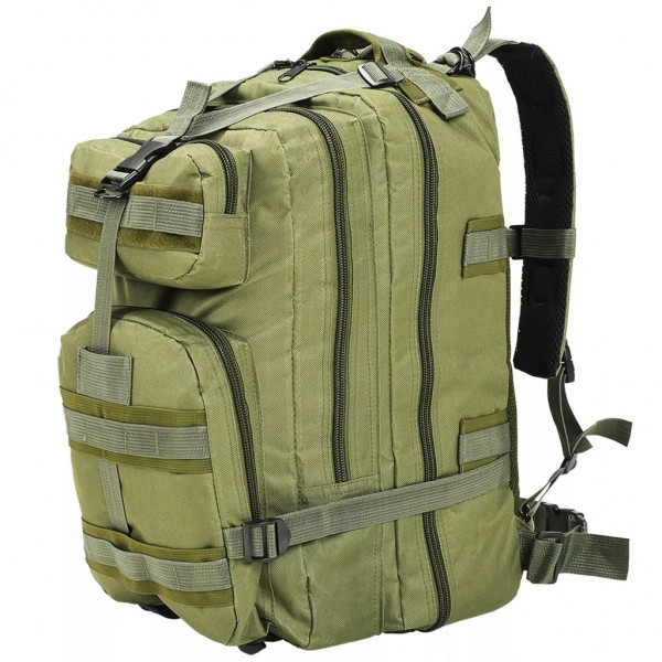 Mochila estilo militar 50 L verde oliva D