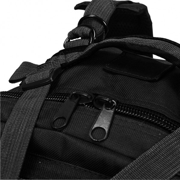 Mochila estilo exército 50 L preto M 5