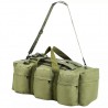 Bolso de lona estilo militar 3-en-1 90 L verde oliva 4