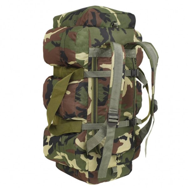 Saco de lona estilo militar 3-em-1 45 L camuflagem M 3