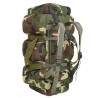 Saco de lona estilo militar 3-em-1 45 L camuflagem 3