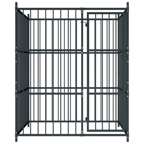 Canil de exterior 150x150x185 cm M 2