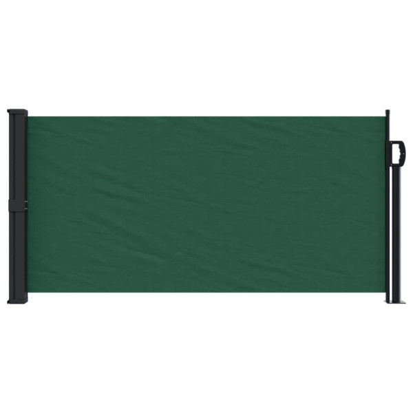 Toldo lateral retráctil verde oscuro 100x300 cm M 3