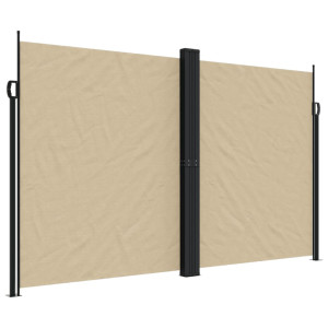 Toldo lateral retrátil 200x1200 cm bege H