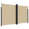 Toldo lateral retráctil beige 200x1200 cm 2