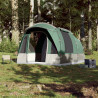 Tenda de campismo túnel para 3 pessoas impermeável verde 3