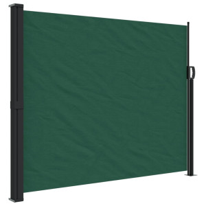 Toldo lateral retráctil verde oscuro 170x300 cm H