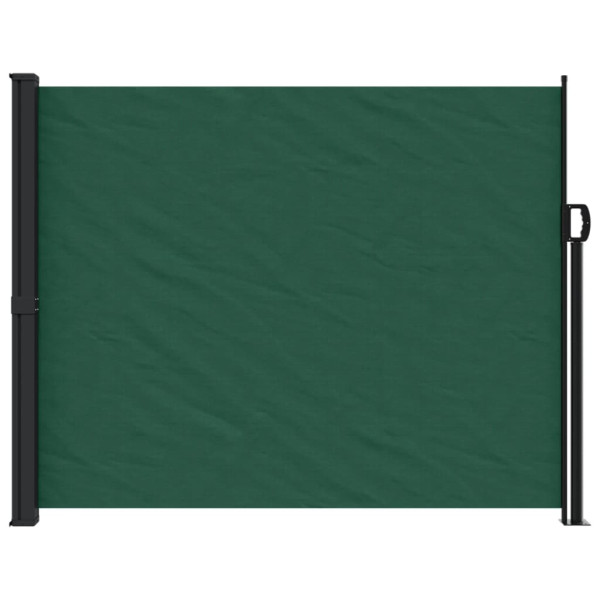 Toldo lateral retráctil verde oscuro 170x300 cm M 3
