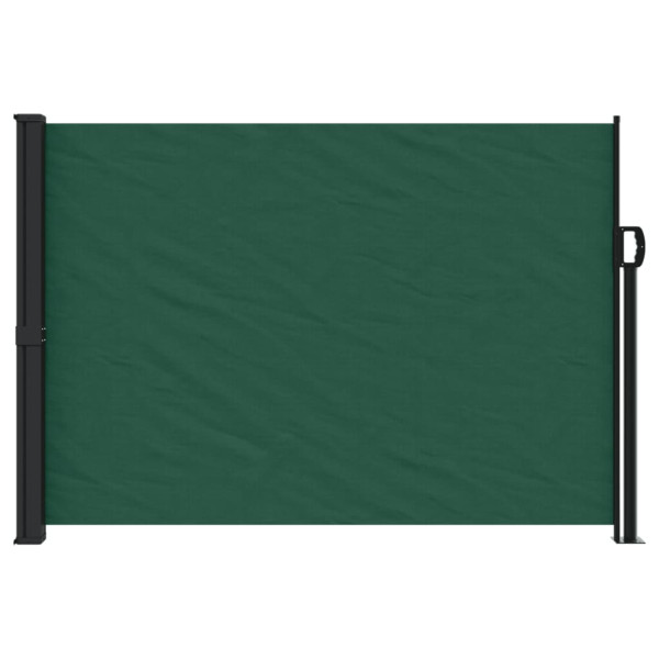 Toldo lateral retrátil 140x600 cm verde-escuro M 3