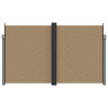 Toldo lateral retráctil gris taupe 200x1200 cm 3