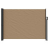Toldo lateral retráctil gris taupe 140x600 cm 3