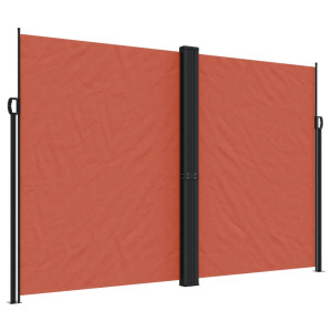 Toldo lateral retrátil 220x600 cm terracota H