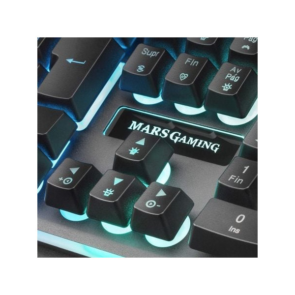 Teclado gaming semimecánico mars gaming mk320es M 4