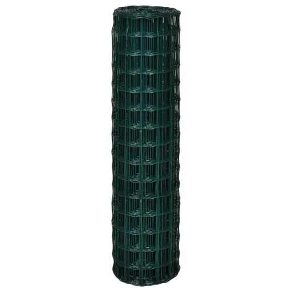 Cerca 25 x 1.5 m aço verde M 3