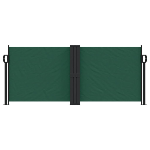 Toldo lateral retráctil verde oscuro 100x600 cm M 3