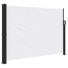 Toldo lateral retrátil 140x500 cm branco 2