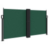 Toldo lateral retráctil verde oscuro 120x1200 cm 2
