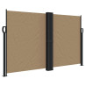 Toldo lateral retráctil gris taupe 140x1200 cm 2