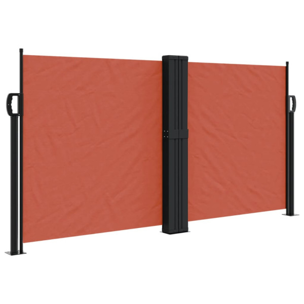 Toldo lateral retrátil 120x1000 cm terracotta M 2