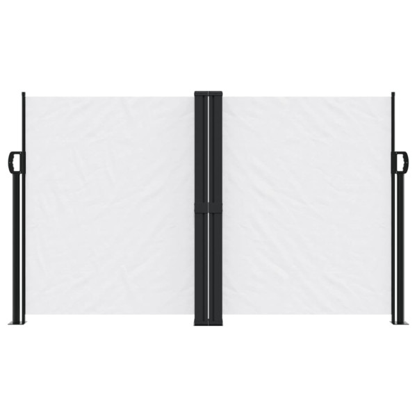 Toldo lateral retráctil blanco 140x1200 cm M 3