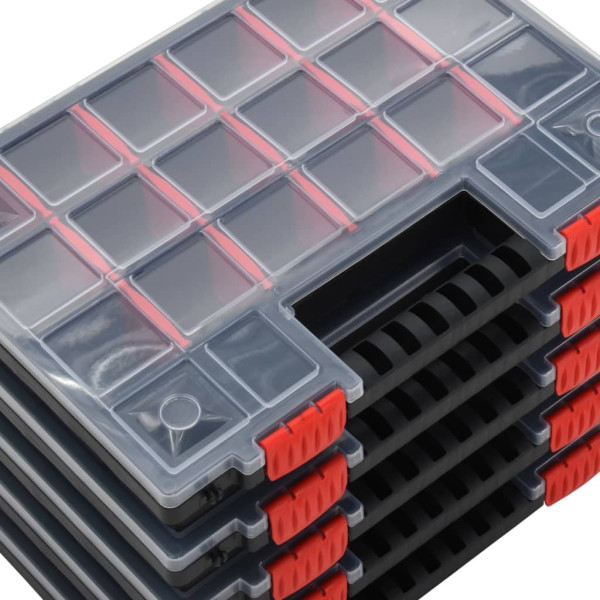 Cajas de accesorios 5 unidades polipropileno 34.5x25x5 cm M 5