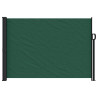 Toldo lateral retráctil verde oscuro 140x500 cm 3