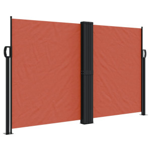 Toldo lateral retrátil 140x600 cm terracota H