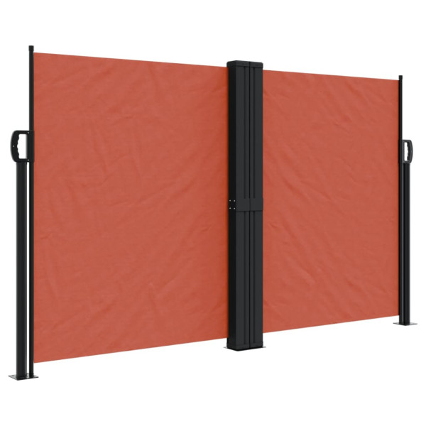 Toldo lateral retrátil 140x600 cm terracota M 2