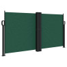 Toldo lateral retrátil 120x600 cm verde-escuro 2
