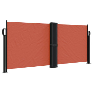 Toldo lateral retrátil 100x600 cm terracotta H