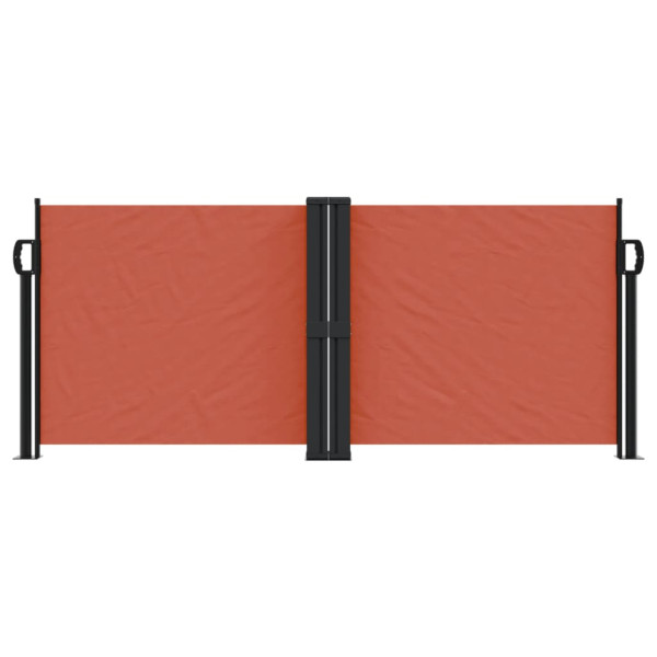 Toldo lateral retráctil terracota 100x600 cm M 3