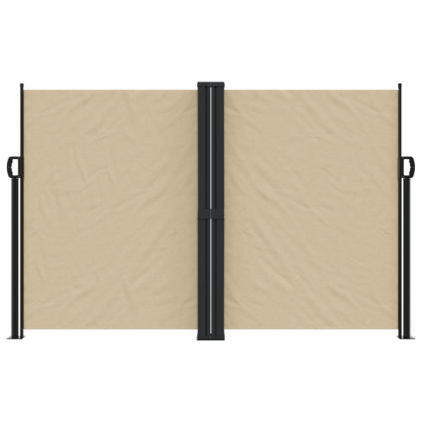 Toldo lateral retráctil beige 160x1200 cm M 3