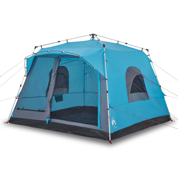 Tenda familiar cabana 7 pessoas libertação rápida azul M 2