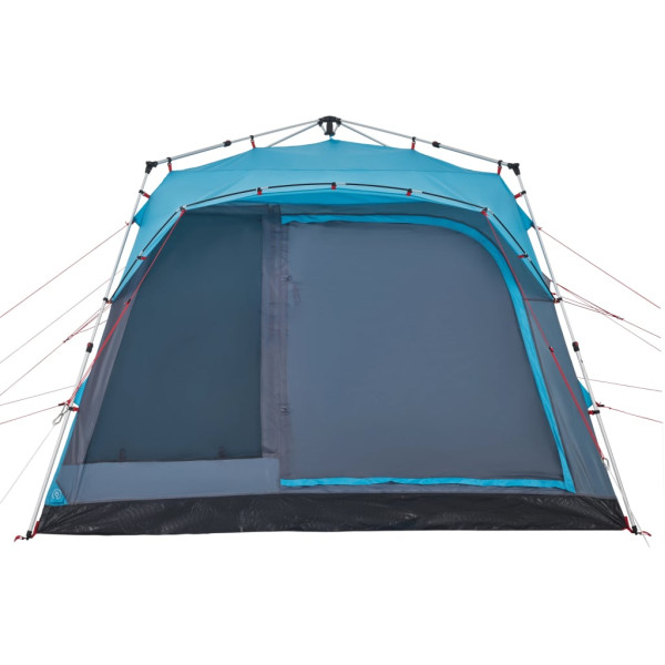 Tenda familiar cabana 7 pessoas libertação rápida azul M 5