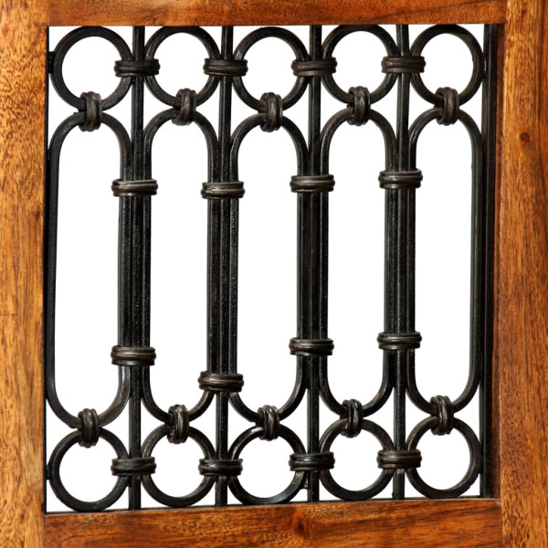 Cadeiras de jantar 6 pcs madeira maciça clássico M 4