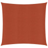 Toldo de vela HDPE terracota 160 g/m² 2.5x3 m 1